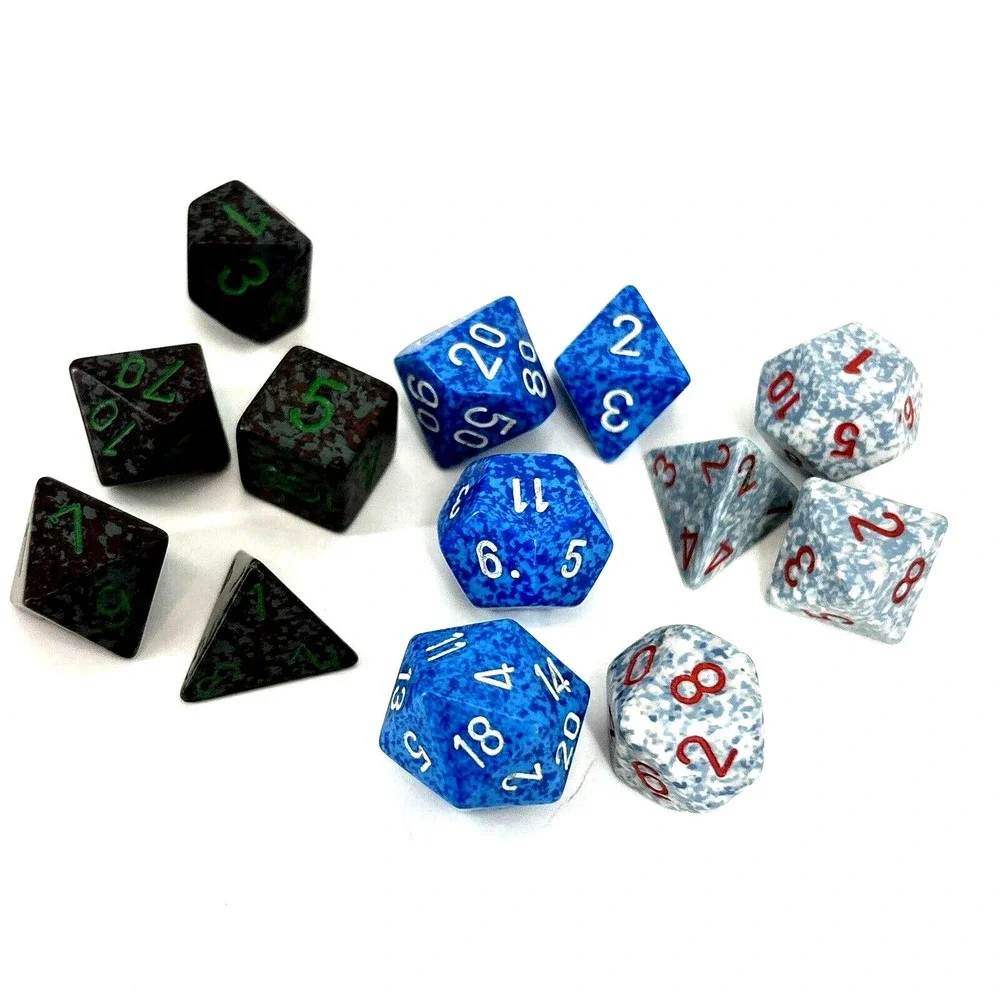 Lot Of OOP Chessex Elemental Air Earth‎ Water 25310 25300 25306 RPG D&D